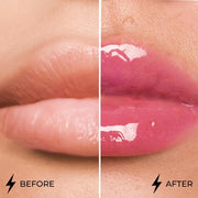 Lamel Dazzle Glow Crystal Clear Lip Gloss - Hydrating Non-Sticky Lip Gloss