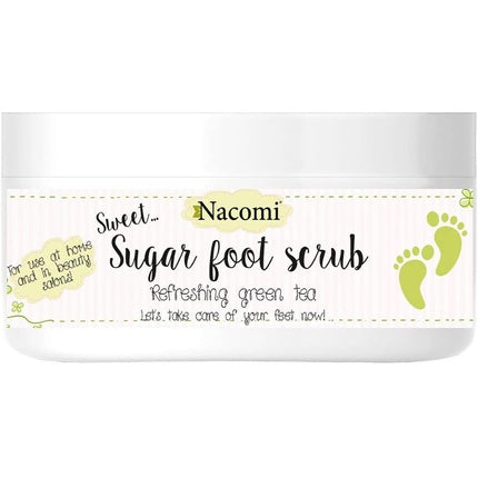 Nacomi Sugar Foot Scrub Refreshing Green Tea 125g