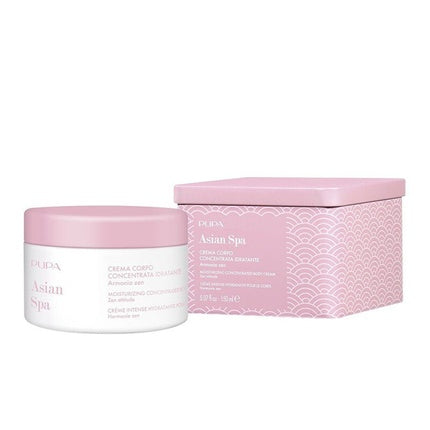 Pupa Milano Hydrating Body Cream Asian Spa Moisturizing Concentrated Body Cream 150 Ml