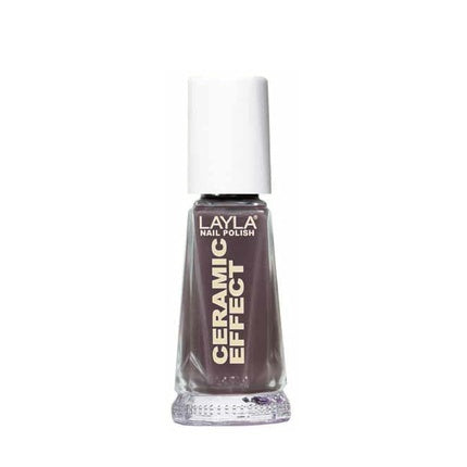 Layla Ceramic Effect Nail Polish Elegant Mud 1.9 Ounce