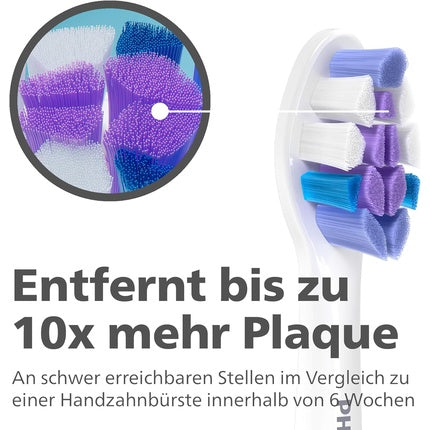 Philips Sonicare S2 Sensitive Brush Heads with Extra Soft Bristles for Sensitive Teeth and Gums White