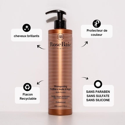 Rosebaie Keratin Shampoo with Argan Oil
