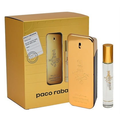 Paco Rabanne 1 Million Eau De Toilette Spray Set - 100ml + 20ml