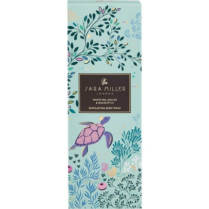 Sara Miller Exfoliating Body Wash White Tea Ginger Eucalyptus 150ml