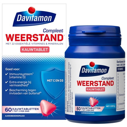 Davitamon Chewable Vitamins Complete Strawberry