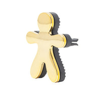 Mr & Frau Fragrance Car Air Freshener Jeff Chrome Gold Magic Vanilla