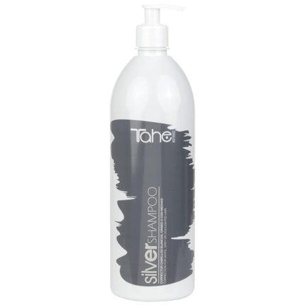 Tahe Botanic Silver Shampoo Correction for White Grey or Highlighted Hair 1000ml