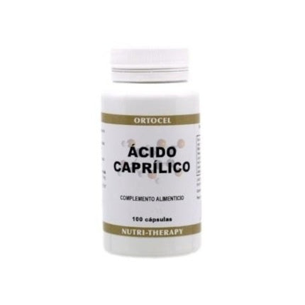 Ortocel Nutri-Therapy Caprylic Acid 600 Mg 100 Capsules