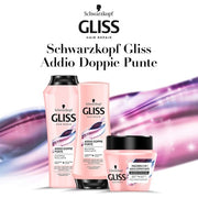 Schwarzkopf Gliss Addio Double Tip Shampoo for Cut and Styled Hair