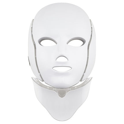 Palsar 7 Led Face And Neck Treatment Mask White