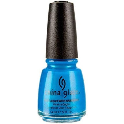China Glaze Neon Turned Up Turquoise Nail Polish 14ml