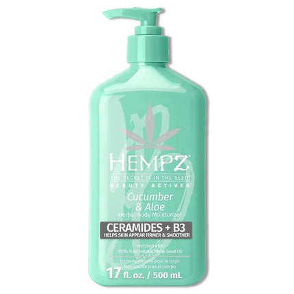 Hempz Body Lotion Cucumber & Aloe Herbal Limited Edition Daily Moisturizing