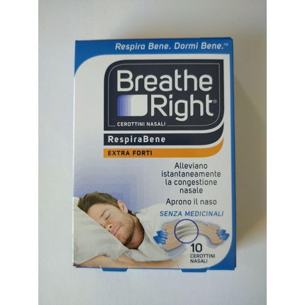 Breathe Right Extra Nasal Strips Extra Strong 10 Pieces