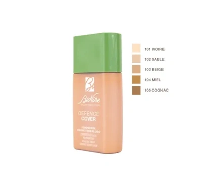 Bionike Defence Cover Fluid Foundation Corrector Spf 30 40 Ml 102 Sable