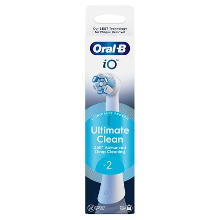 Oral-B Electric Toothbrush Refill Io Ultimate Clean White