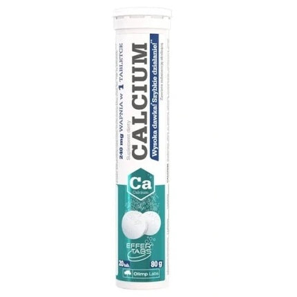 Olympus Calcium Lemon Flavour Effervescent Tablets - 20 Tablets