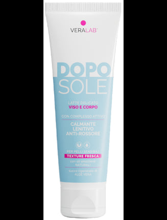 Veralab After Sun Delicate Milk Face And Body With Active Complex
