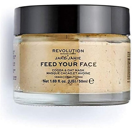 Revolution Skincare London Jake Jamie Cocoa & Oats Moisturising Face Mask 50ml