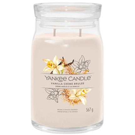 Yankee Candle Vanilla Creme Brulee Signature Candle