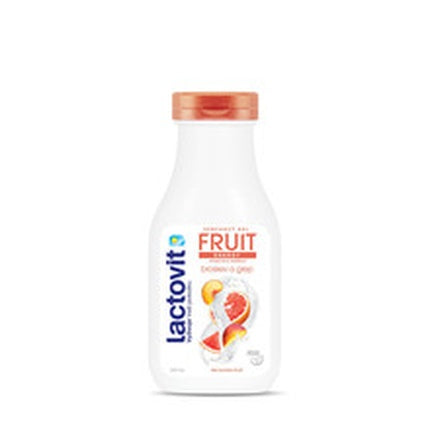 Lactovit Energy Shower Gel Peach Grapefruit Fruit Shower Gel