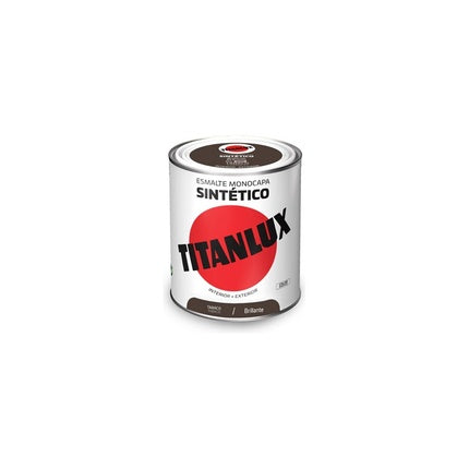 Titanlux Synthetic Gloss Enamel 0544 750 Ml Tobacco