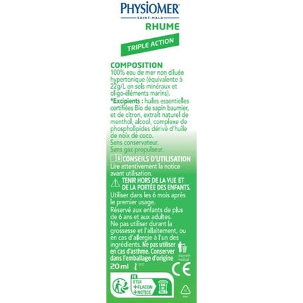 Physiomer Cold Triple Action 20ml