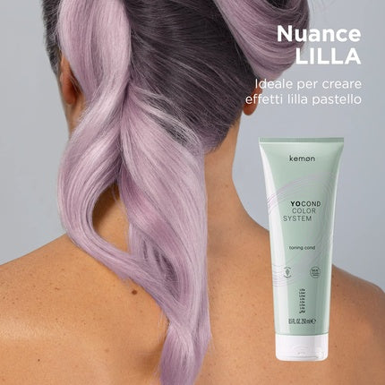 Kemon Yo Purple Conditioner with Reflective Climate Agent from Natural Origins 250ml