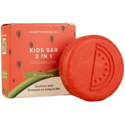 Shampoobars 2 in 1 Kids Shampoo Bar 60g Watermelon