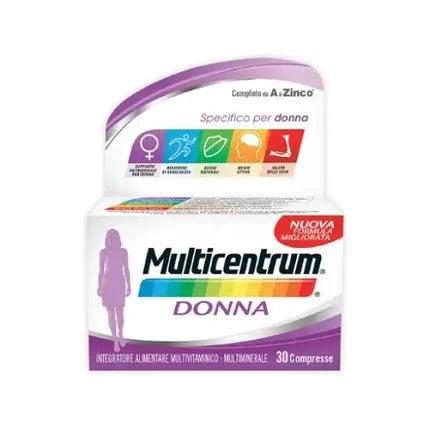 Multicentrum Woman Multivitamin Multimineral Supplement - 30 Tablets
