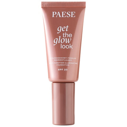 Paese Get The Glow Look Multi-Tasking Illuminating Foundation 0n Neutral Beige 30ml