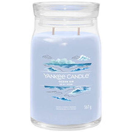 Yankee Candle Ocean Air Signature Candle Medium Glass 368 G