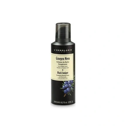 L'Erbolario Black Juniper Energizing Shaving Foam 200 Ml
