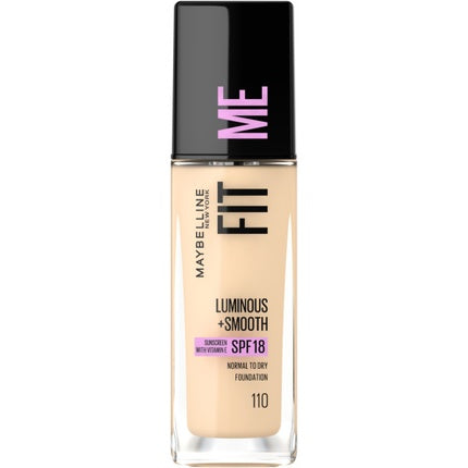 Maybelline Fit Me Luminous + Smooth Foundation 110 Porcelain 30ml