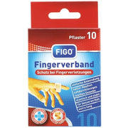 Figo Finger Bandages 10 Pieces 12x2 Cm Elastic With High Flexibility