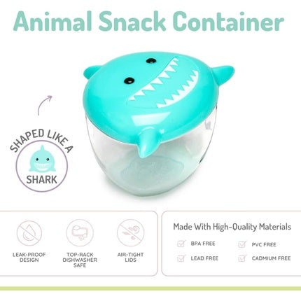 Melii Animal Snack Container Shark