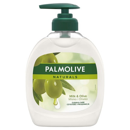 Palmolive Naturals Milk & Olive Cream Liquid Soap with Dispenser 300ml