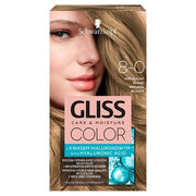 Gliss Color Care & Moisture Hair Dye 8-0 Natural Blonde