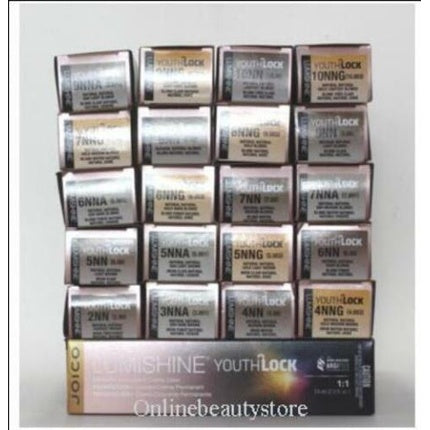 Joico LumiShine YouthLock Repair+ Permanent Creme Color 2.5oz