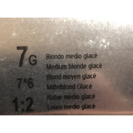Framesi Framcolor 2001 Hair Colouring Cream 7G Medium Blonde Glacé 2oz