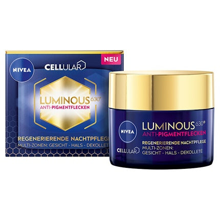 Nivea Cellular Luminous 630 Anti-Aging Night Cream 50 Ml