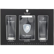 Tonino Lamborghini Mitico 3 Piece Gift Set: Eau De Toilette 125ml, Shower Gel 100ml, Aftershave Balm 100ml
