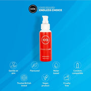 Exs Premium Clear Vegan Lubricant Strawberry 100ml