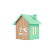 Itotal Birdhouse Alarm Clock Pastel Green 115 X 98 X 11 Cm