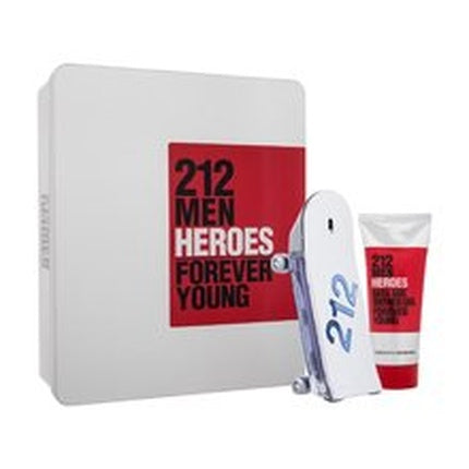 Carolina Herrera 212 Men Heroes Gift Set Eau De Toilette 90ml And Body Wash 100ml