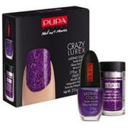 Nail Art Kit Crazy Lurex Tone Purple