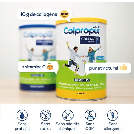 Colpropur Hydrolyzed Collagen Powder with Vitamin C for Bone Comfort