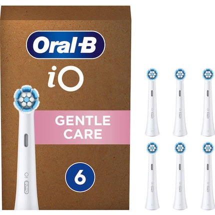 Oral B Toothbrush Spare Parts Io Gentle Big - Pack Of 6
