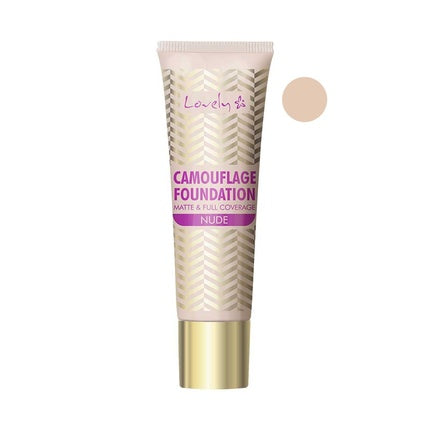 Lovely Camouflage Foundation Matt & Full Coverage Concealing Foundation 2 Nude 25g