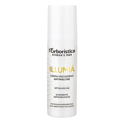 Erboristica Illumia Day Cream Against Discoloration Spf30 30ml