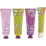 Sara Miller Beauty Haveli Garden Travel Bag Set Body Wash Hand Cream Body Cream Lip Gloss Cruelty Free Vegan Friendly 30ml 15ml